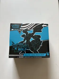 Pokemon TCG Black Bolt Elite Trainer Box (ETB) - New & Factory Sealed - Image 1