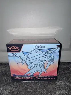 Pokemon TCG Chaos Rising Pokemon Center Elite Trainer Box SEALED - Image 1