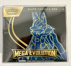 Pokemon Mega Evolution Mega Lucario Elite Trainer Box SEALED NEW! - Image 1