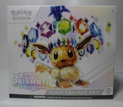 Pokemon TCG Prismatic Evolutions Elite Trainer Box ETB Factory Sealed IN HAND - Image 1