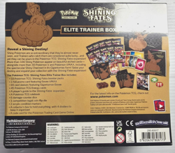 (NE6) Pokemon Shining Fates Elite Trainer Box - Factory Sealed - Image 2