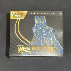 Pokemon TCG Mega Evolution Elite Trainer Box ETB Mega Lucario Fully Sealed New - Image 1