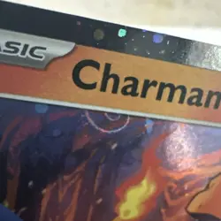 HD COSMOS HOLO 🌀 HD SWIRL Charmander 047 Pokemon 151 Black Star Promo - Image 4