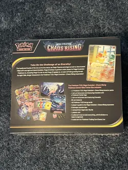 Pokemon Chaos Rising Pokemon Center ETB Elite Trainer Box Sealed - Image 2