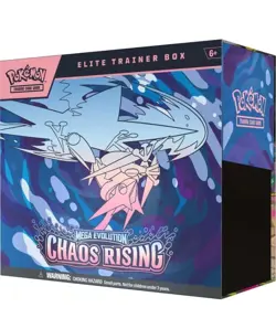 Pokemon TCG Chaos Rising Elite Trainer Box ETB Sealed English - Image 1