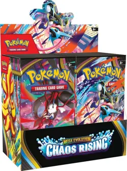 POKEMON TCG: MEGA EVOLUTION - CHAOS RISING - FACTORY SEALED 'BOOSTER BOX' - Image 1