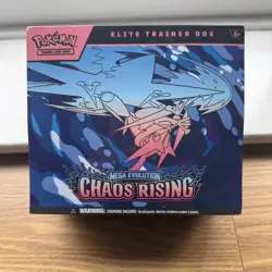 Pokemon TCG Elite Trainer Box Mega Evolution—Chaos Rising ETB 🔥FAST SHIPPING🚚 - Image 1