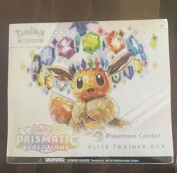 Pokemon TCG Prismatic Evolutions Pokemon Center Exclusive Elite Trainer Box ETB - Image 2