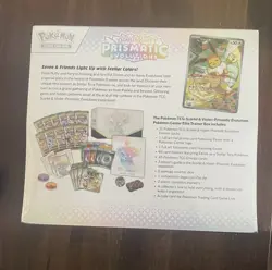 Pokemon TCG Prismatic Evolutions Pokemon Center Exclusive Elite Trainer Box ETB - Image 4