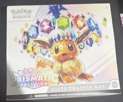Pokemon TCG - Prismatic Evolutions Elite Trainer Box ETB - New / Ripped Seal - Image 1