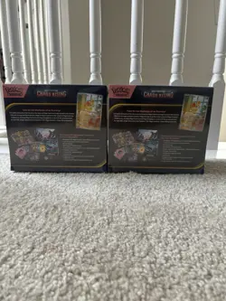 SEALED Pokemon TCG Mega Evolution: Chaos Rising Elite Trainer Box LOT OF 2 BOXES - Image 2