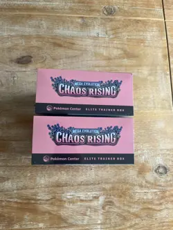 x1 Pokemon TCG Pokemon Center Chaos Rising Elite Trainer Box ETB New Sealed - Image 3