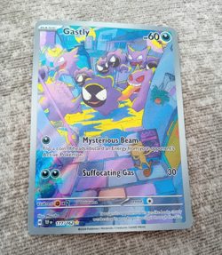 Pokemon TCG Gastly 177/162 Sv05 Temporal Forces Illustration Rare Holo ENG 2024 - Image 1