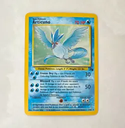 Articuno Fossil 2/62 Holo Rare Pokemon TCG English 1999 70 HP - Image 1