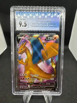 Pokemon - Charizard V Black Star Promo SWSH050 2020 Champion's Path - CGC 9.5 - Image 2