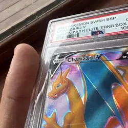 2020 Pokemon Sword & Shield BSP Champion’s Path ETB Charizard V PSA 10 Gem Mint - Image 5