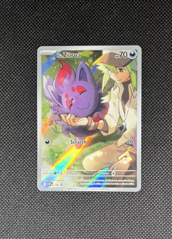 Pokemon Journey Together Sv: N's Zorua (Black Star Promo) #189 - Near Mint - Image 4