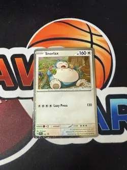 Pokemon TCG - Snorlax SVP 122 - Twilight Masquerade - Black Star Promo Holo - Image 1
