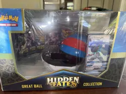 Pokemon TCG Hidden Fates Great Ball Collection Box Factory Sealed - Image 1