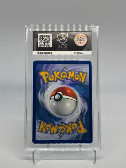 Pokemon TCG Meowth Illustration Rare 106/094 Phantasmal Flames Graded ACE 10 - Image 2