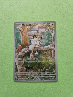 Pokemon TCG Meowth 106/094 Phantasmal Flames NM Condition - Image 1