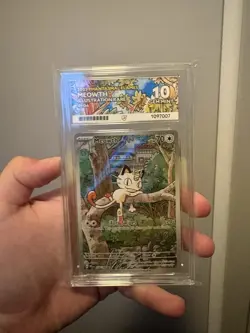 Pokemon TCG - Meowth - Phantasmal Flames - Ace 10 - Gem Mint - 106/094 - Image 1