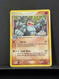 Machamp 9/92 Legend Maker Reverse Holo Stamped Pokemon TCG - Image 1