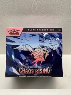 Pokemon TCG Chaos Rising Elite Trainer Box ETB New Sealed - Australian Seller - Image 1