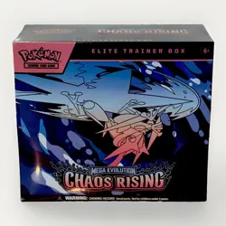 Pokemon TCG | Mega Evolution | Chaos Rising | Elite Trainer Box ETB - Image 1