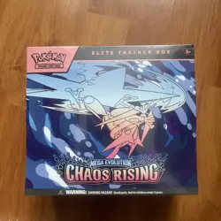 Pokemon TCG Mega Evolution Chaos Rising Elite Trainer Box - Brand New, Sealed ✅ - Image 1