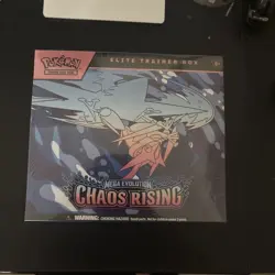 Pokemon TCG Mega Evolution Chaos Rising Elite Trainer Box ETB SEALED NEW UK - Image 1
