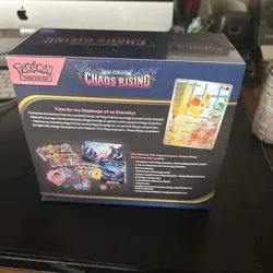 Pokemon TCG Mega Evolution Chaos Rising Elite Trainer Box ETB SEALED NEW UK - Image 2