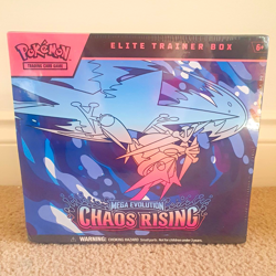 Pokemon TCG Elite Trainer Box Mega Evolution—Chaos Rising ETB Sealed - Image 1