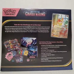 Mega Evolution: Chaos Rising Elite Trainer Box Pokemon TCG English NEW - Image 2