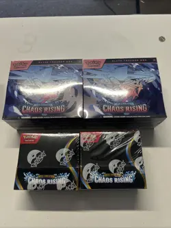 Pokemon TCG Chaos Rising Booster Box Bundle + Elite Trainer Box - Image 2