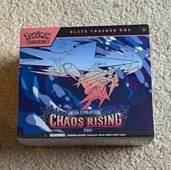 Pokemon TCG Mega Evolution—Chaos Rising Elite Trainer Box 2023 English - Image 1