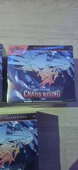 Pokemon TCG Chaos Rising Elite Trainer Box ETB (Brand New & Sealed) - Image 3