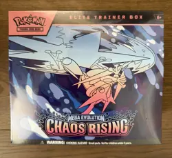 Pokemon TCG: Chaos Rising Mega Evolution Elite Trainer Box ETB - New & Sealed - Image 1