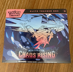 Pokemon TCG: Mega Evolution—Chaos Rising Elite Trainer Box ETB 9 Packs EN 2026 - Image 1