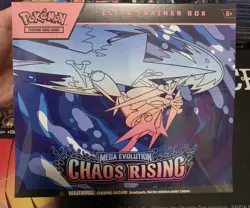 🔥 Pokemon TCG Mega Evolution Chaos Rising Elite Trainer Box ETB Sealed ✨ - Image 1