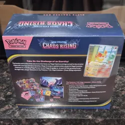 Pokemon TCG Elite Trainer Box Mega Evolution—Chaos Rising 65-Card English 6+ - Image 4