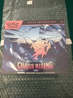 Pokemon TCG Mega Evolution—Chaos Rising Elite Trainer Box ETB English 1 Box - Image 1