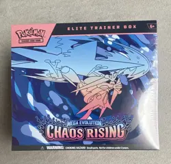 Pokemon TCG Mega Evolution—Chaos Rising Elite Trainer Box English 2026 sealed - Image 1