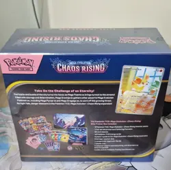 Pokemon TCG Elite Trainer Box Mega Evolution: Chaos Rising English 6+ - Image 3