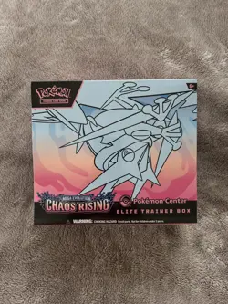 Pokemon TCG Chaos Rising Pokemon Centre ETB Elite Trainer Box PC ETB New Sealed - Image 1