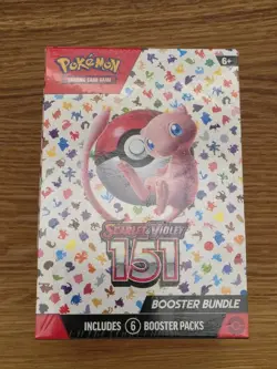 Pokemon TCG 151 Scarlet and Violet Booster Bundle Trading Cards Set - 6 Packs UK - Image 1