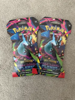 Pokemon TCG: Mega Evolution Phantasmal Flames Sleeved Booster Pack - Image 1
