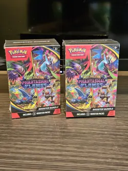 Pokemon TCG Mega Evolution—Phantasmal Flames Booster Bundle Lot of 2 (12 Packs) - Image 2