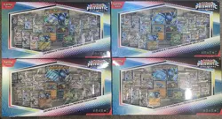 4x Pokemon Prismatic Evolutions Lucario EX and Tyranitar EX Premium Collection - Image 1
