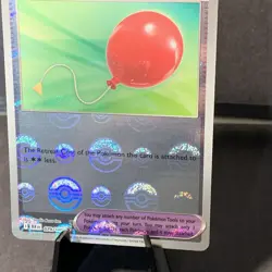 Pokemon TCG Air Balloon (Poke Ball Pattern) 079/086 Sv: Black Bolt Holo - Image 2